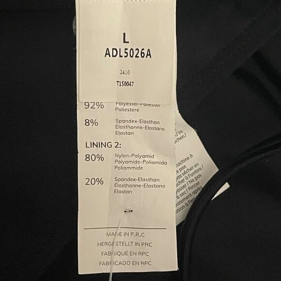 Cupshe Women Black 1 Piece Swimsuit Large High Neck Cutout Ruched Tummy Control - Picture 5 of 8